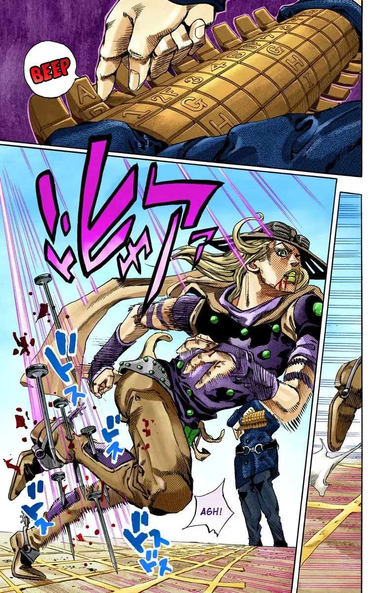 JoJo's Bizarre Adventure Steel Ball Run Colored Manga, chapter 65, page 23