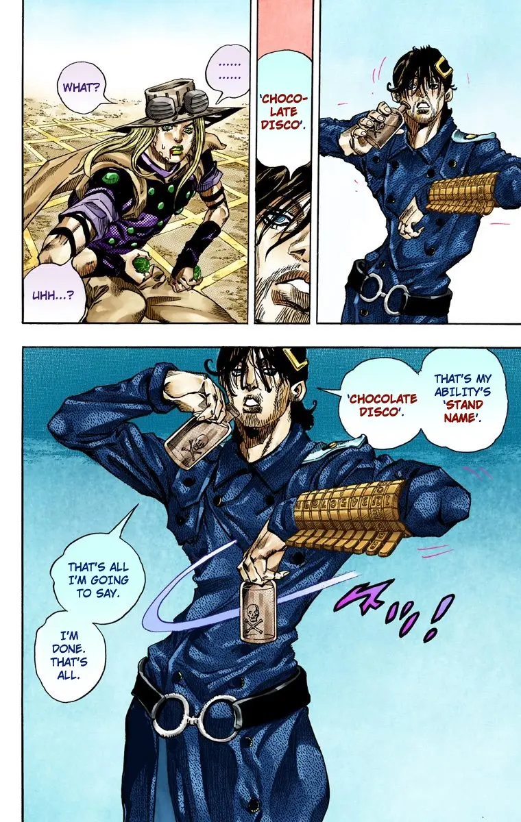 JoJo's Bizarre Adventure Steel Ball Run Colored Manga, chapter 66, page 4