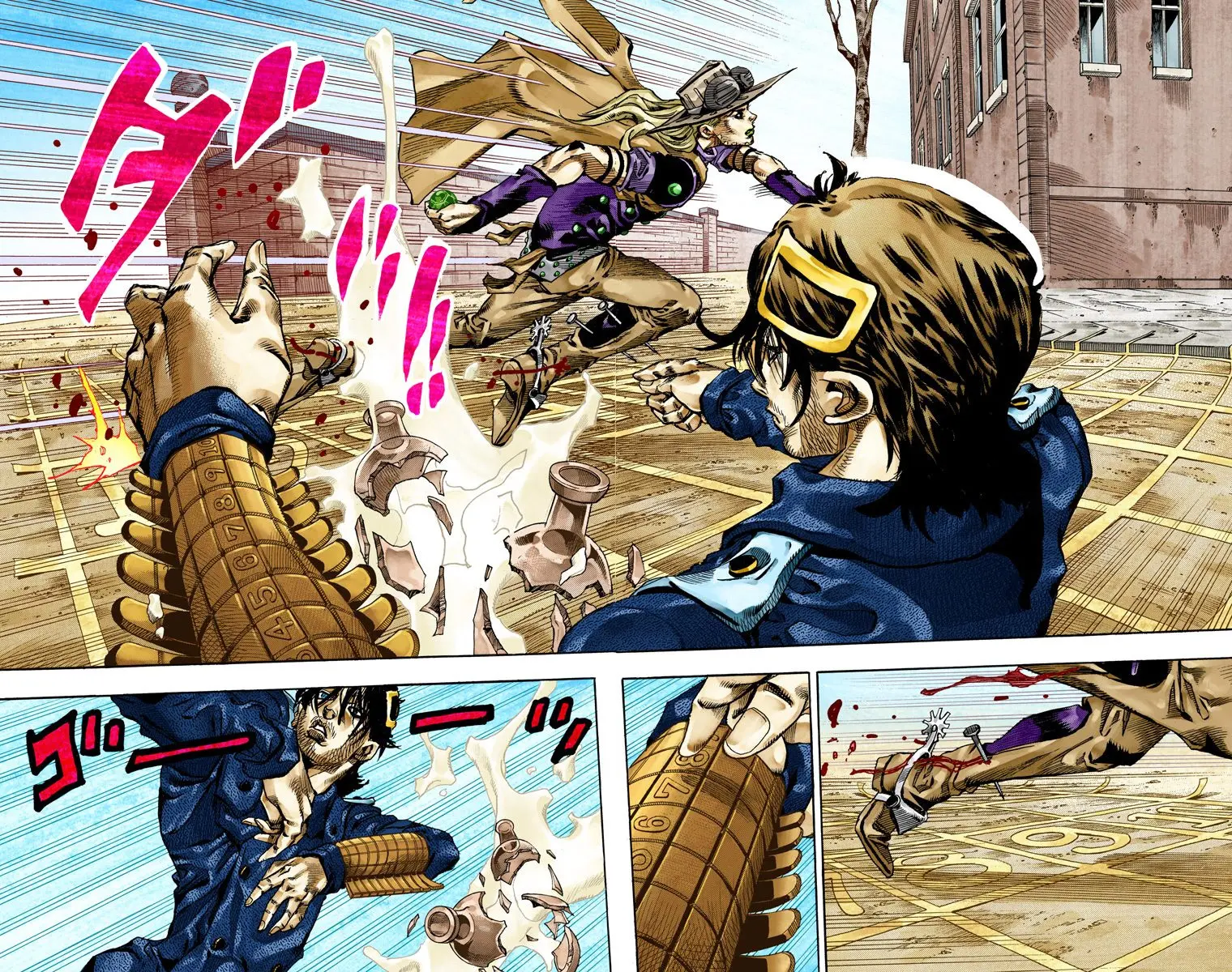 JoJo's Bizarre Adventure Steel Ball Run Colored Manga, chapter 66, page 6