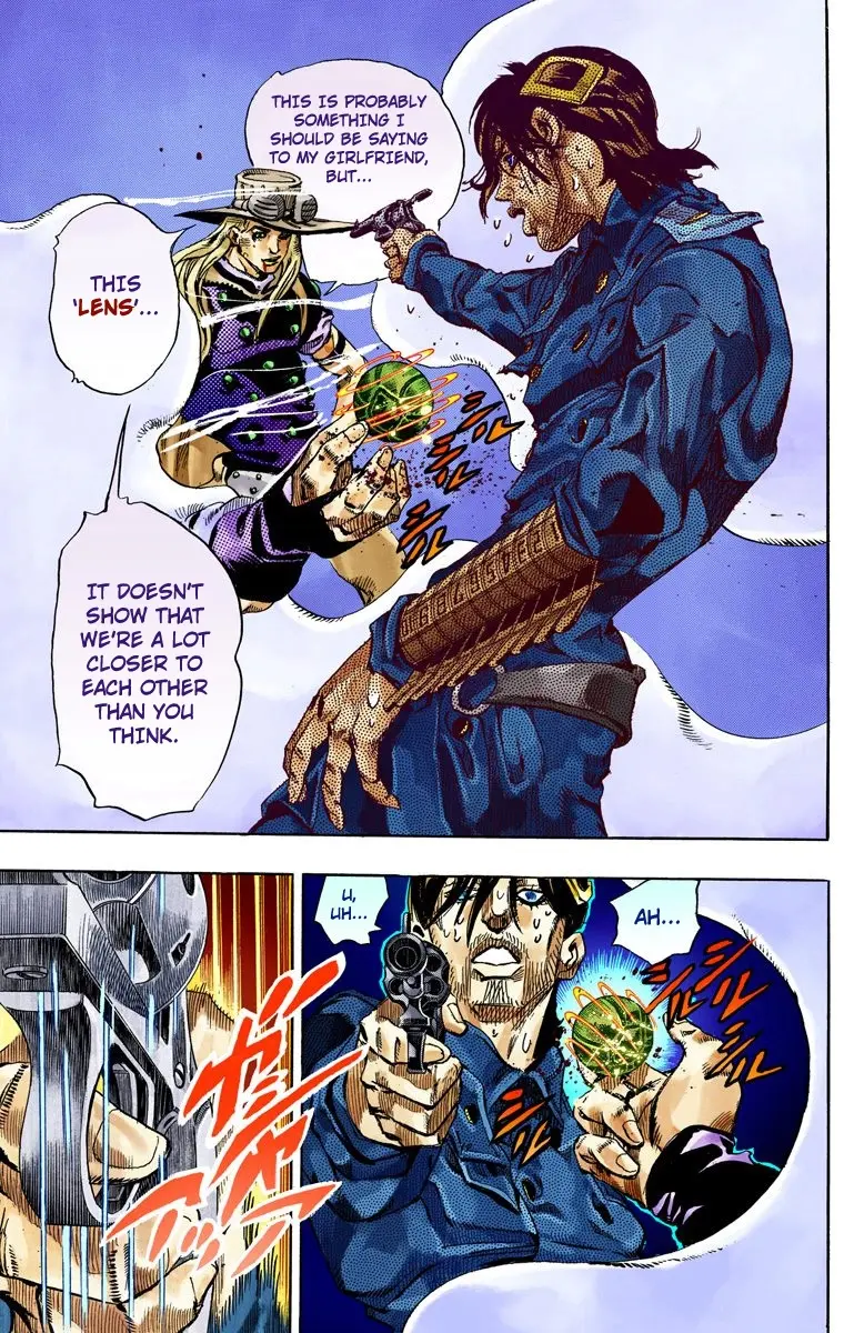 JoJo's Bizarre Adventure Steel Ball Run Colored Manga, chapter 66, page 18