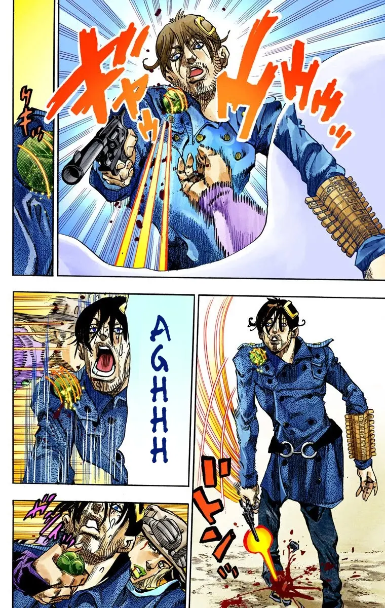 JoJo's Bizarre Adventure Steel Ball Run Colored Manga, chapter 66, page 19