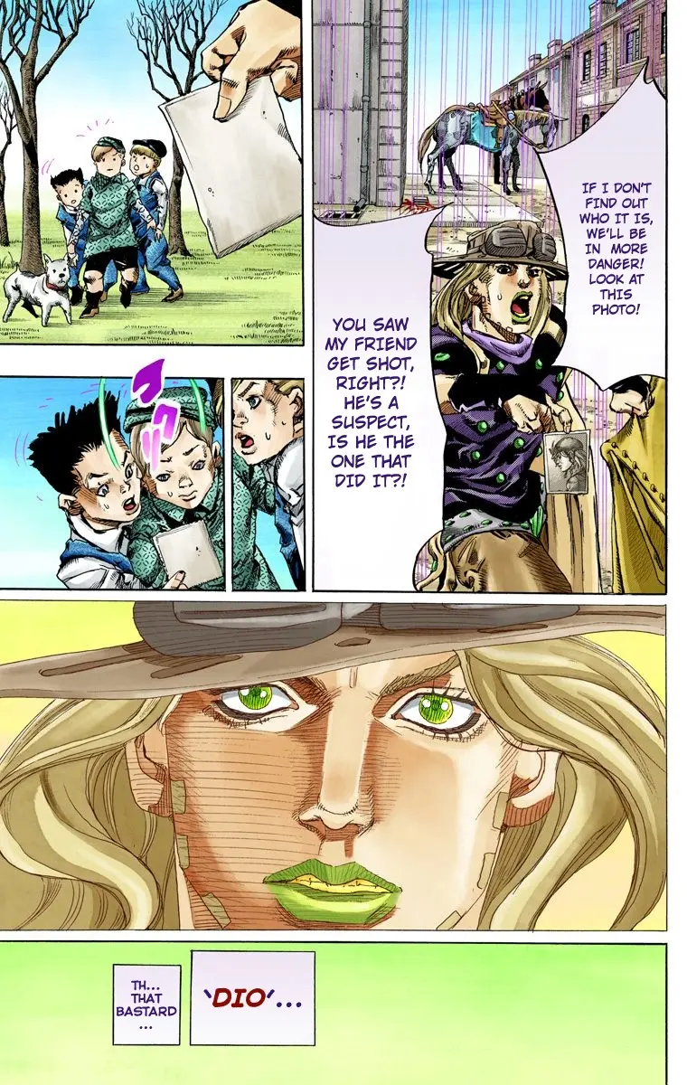 JoJo's Bizarre Adventure Steel Ball Run Colored Manga, chapter 66, page 24