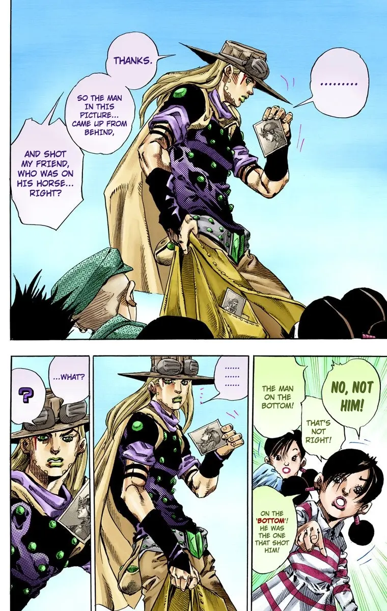 JoJo's Bizarre Adventure Steel Ball Run Colored Manga, chapter 66, page 25