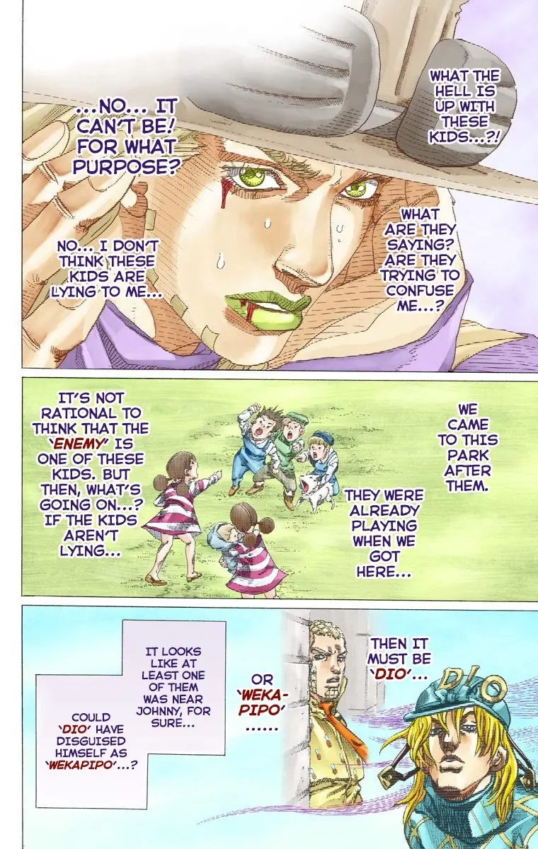 JoJo's Bizarre Adventure Steel Ball Run Colored Manga, chapter 66, page 31