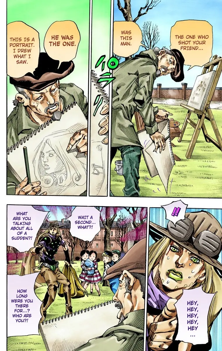 JoJo's Bizarre Adventure Steel Ball Run Colored Manga, chapter 66, page 33