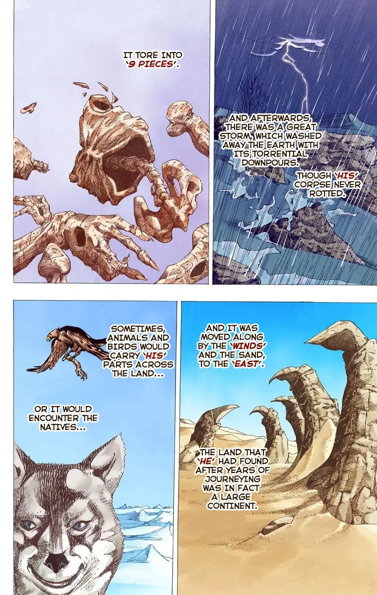 JoJo's Bizarre Adventure Steel Ball Run Colored Manga, chapter 67, page 11