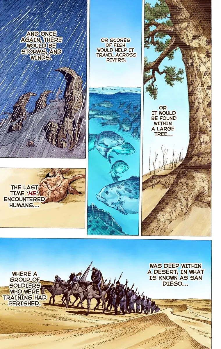JoJo's Bizarre Adventure Steel Ball Run Colored Manga, chapter 67, page 12