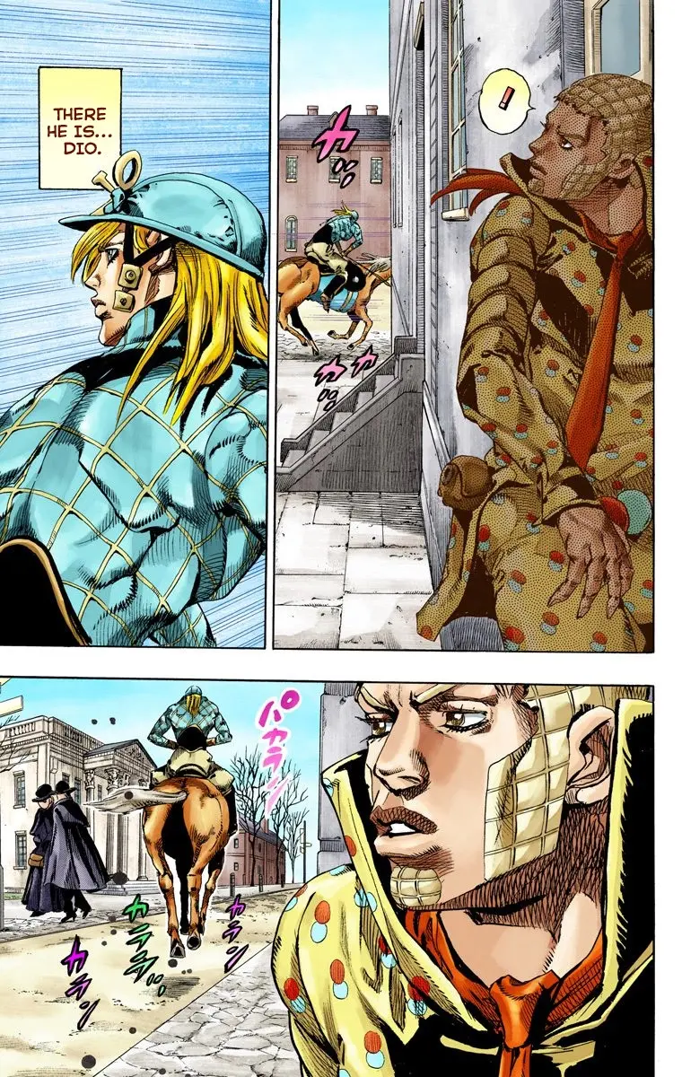JoJo's Bizarre Adventure Steel Ball Run Colored Manga, chapter 67, page 19