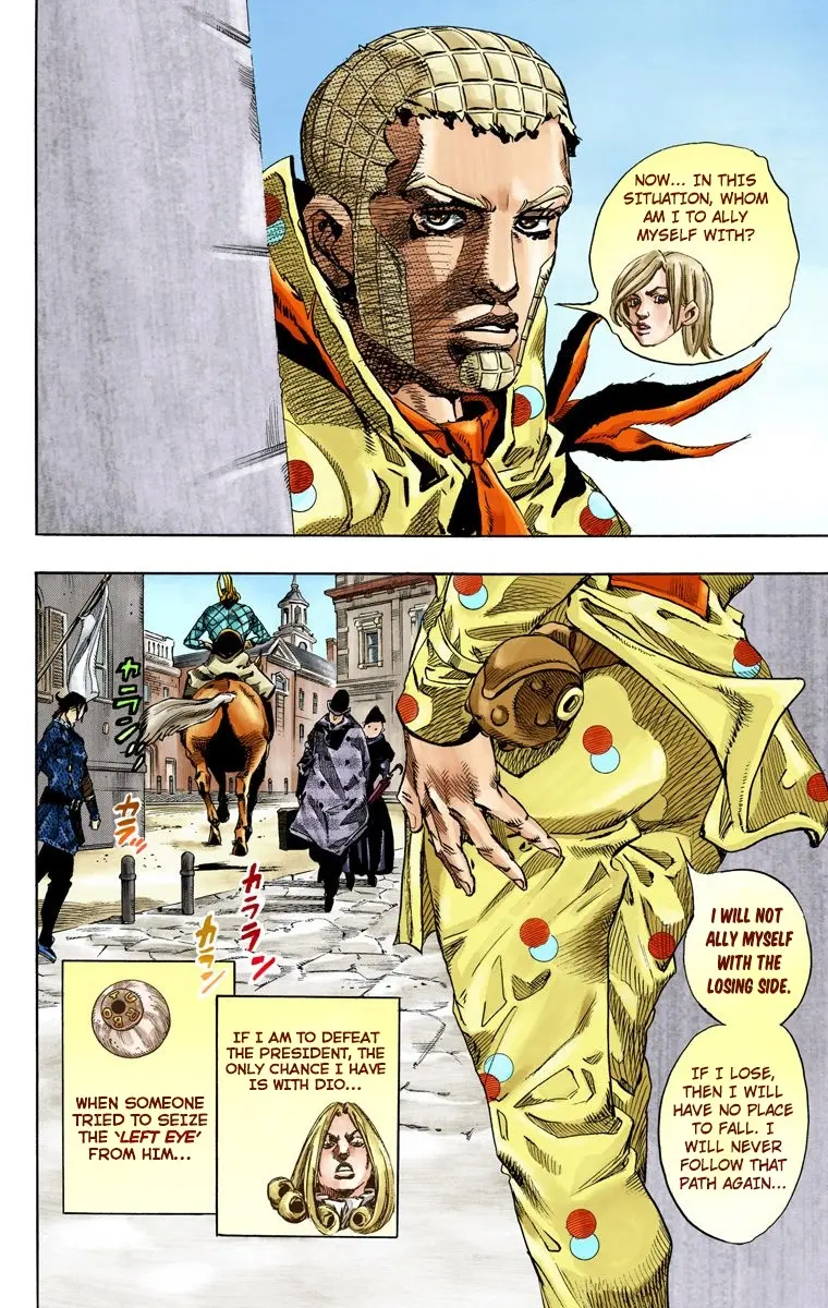 JoJo's Bizarre Adventure Steel Ball Run Colored Manga, chapter 67, page 20