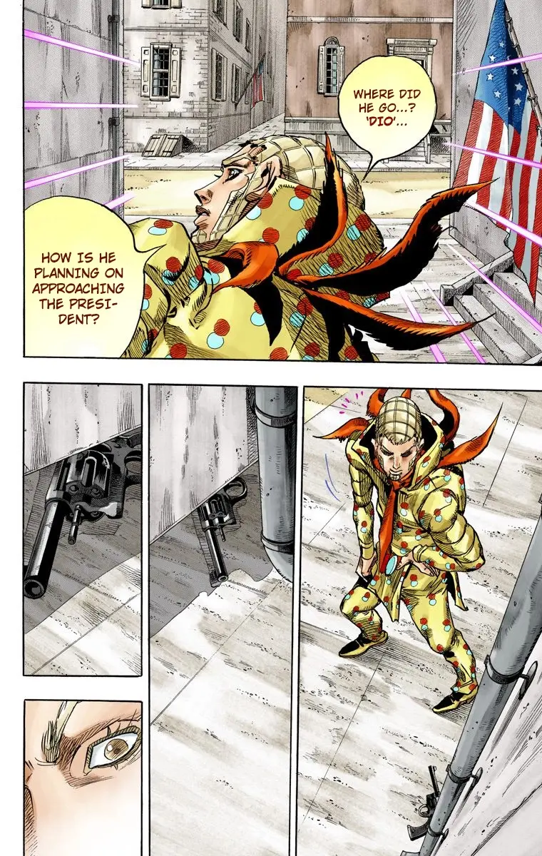 JoJo's Bizarre Adventure Steel Ball Run Colored Manga, chapter 67, page 22