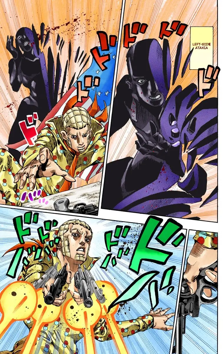 JoJo's Bizarre Adventure Steel Ball Run Colored Manga, chapter 67, page 29