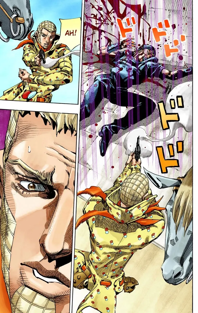 JoJo's Bizarre Adventure Steel Ball Run Colored Manga, chapter 67, page 31