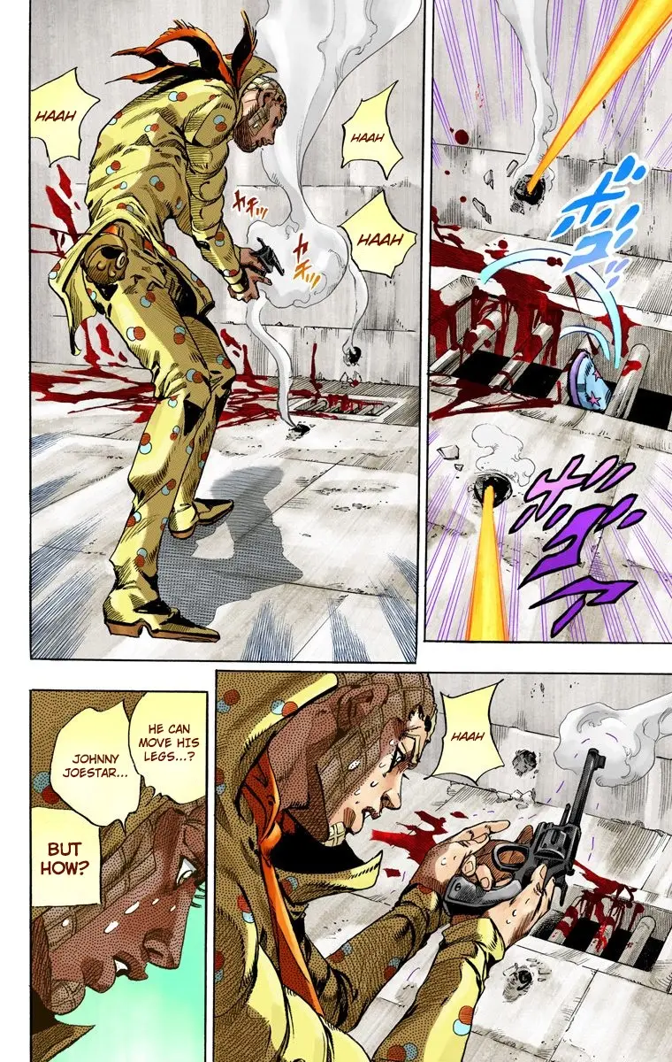 JoJo's Bizarre Adventure Steel Ball Run Colored Manga, chapter 67, page 34