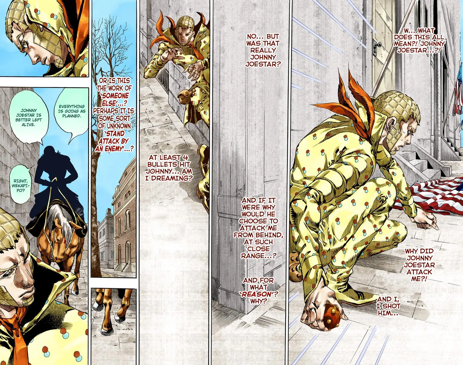 JoJo's Bizarre Adventure Steel Ball Run Colored Manga, chapter 67, page 36