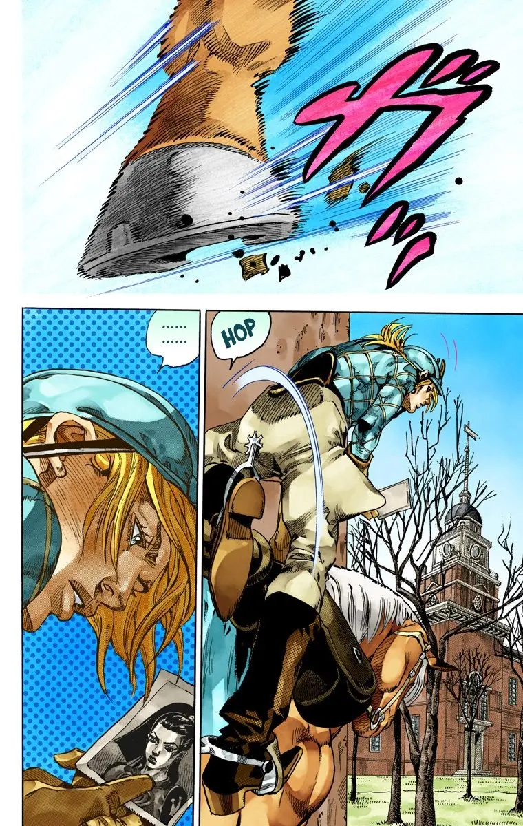 JoJo's Bizarre Adventure Steel Ball Run Colored Manga, chapter 67, page 39