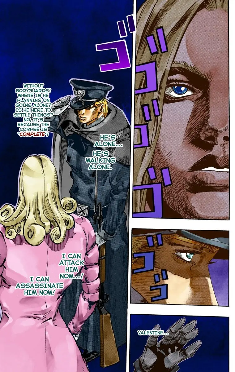 JoJo's Bizarre Adventure Steel Ball Run Colored Manga, chapter 67, page 46