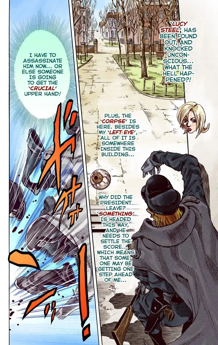 JoJo's Bizarre Adventure Steel Ball Run Colored Manga, chapter 68, page 7