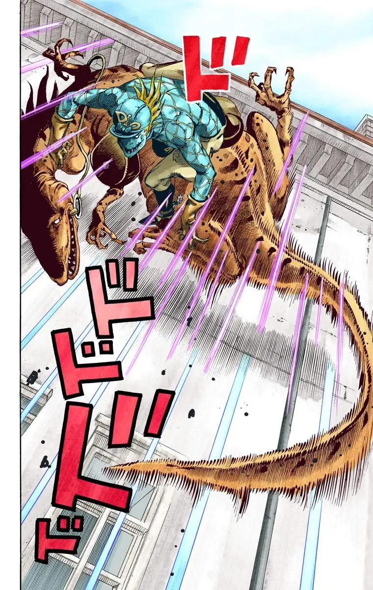 JoJo's Bizarre Adventure Steel Ball Run Colored Manga, chapter 68, page 11