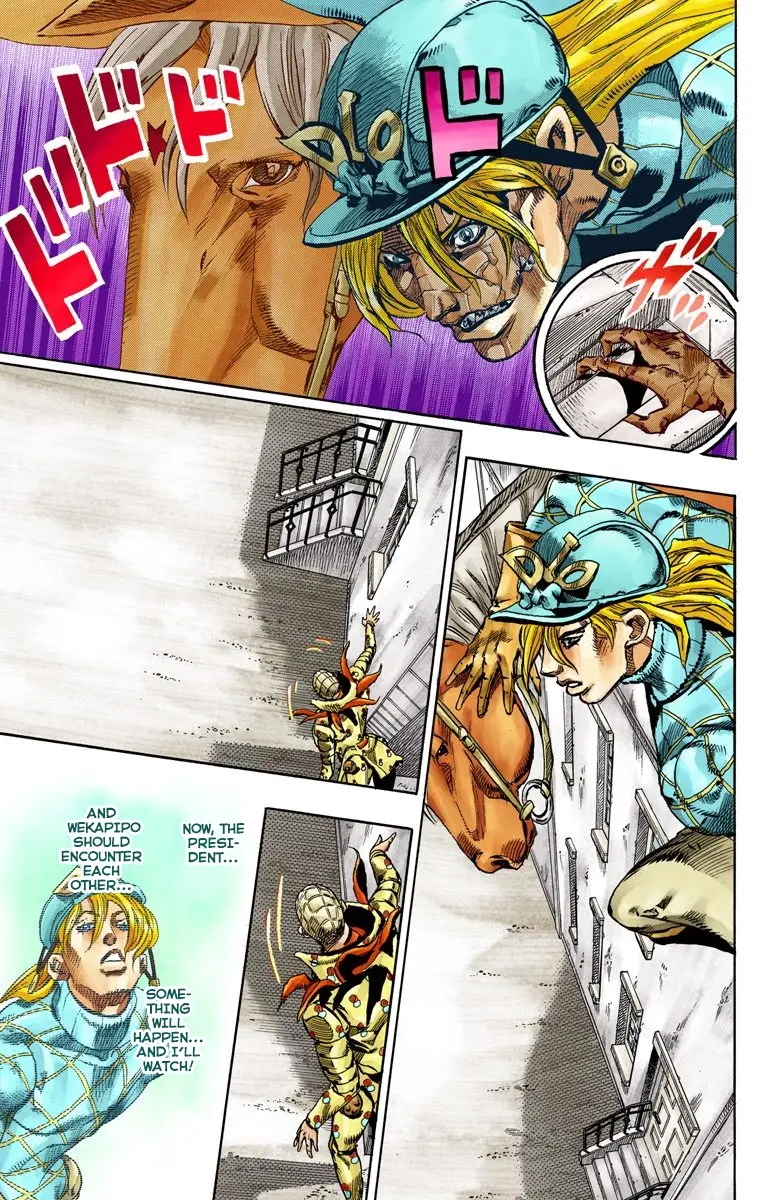 JoJo's Bizarre Adventure Steel Ball Run Colored Manga, chapter 68, page 12