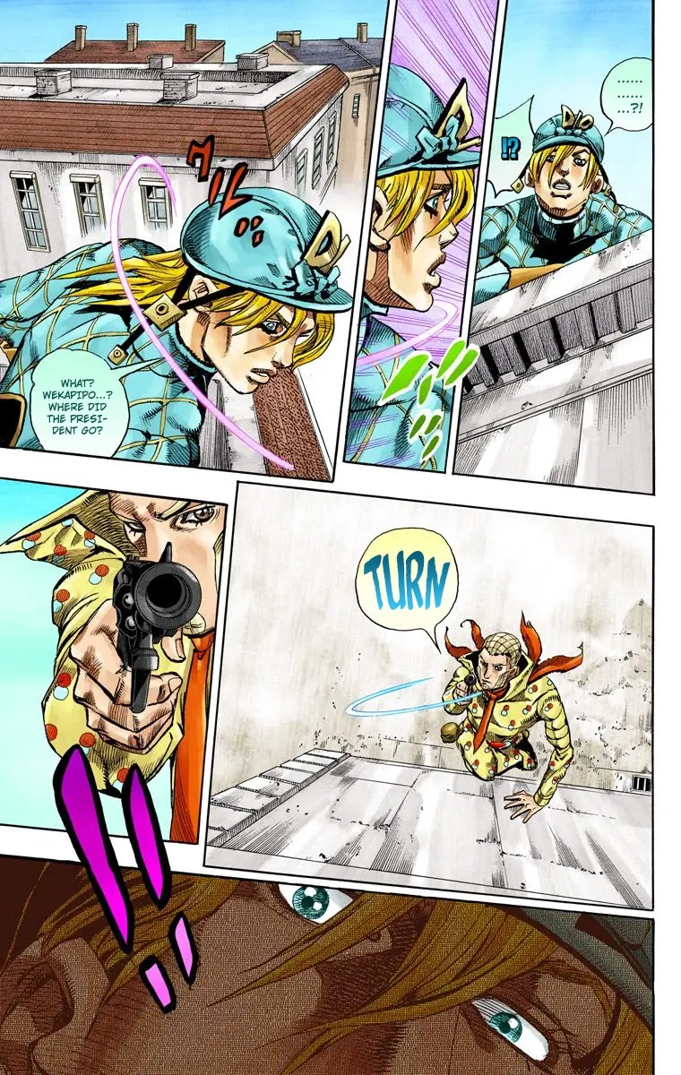 JoJo's Bizarre Adventure Steel Ball Run Colored Manga, chapter 68, page 14