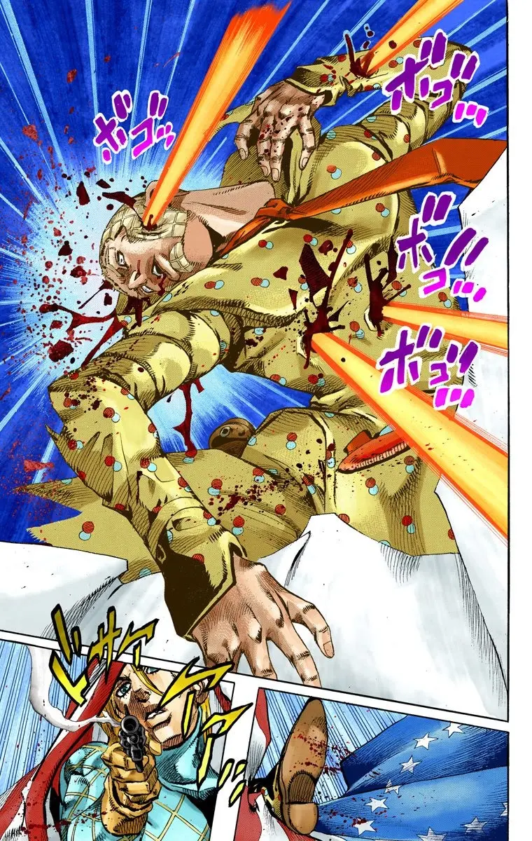 JoJo's Bizarre Adventure Steel Ball Run Colored Manga, chapter 68, page 17