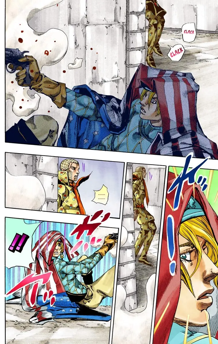 JoJo's Bizarre Adventure Steel Ball Run Colored Manga, chapter 68, page 18