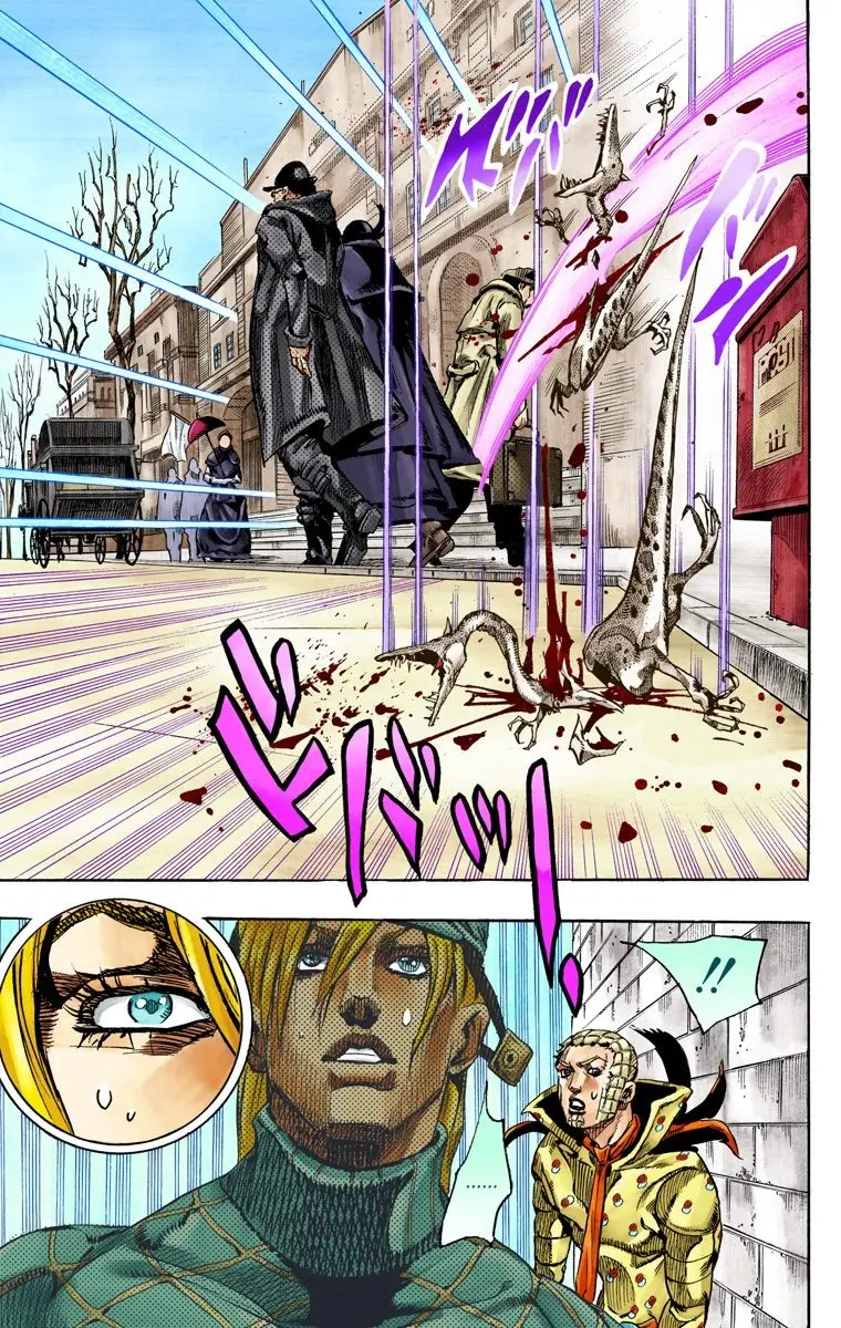 JoJo's Bizarre Adventure Steel Ball Run Colored Manga, chapter 68, page 29