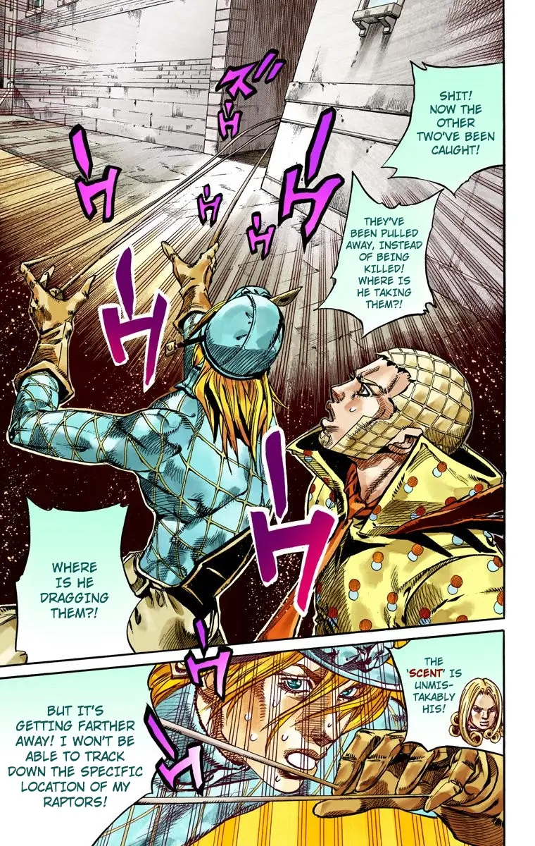 JoJo's Bizarre Adventure Steel Ball Run Colored Manga, chapter 68, page 35