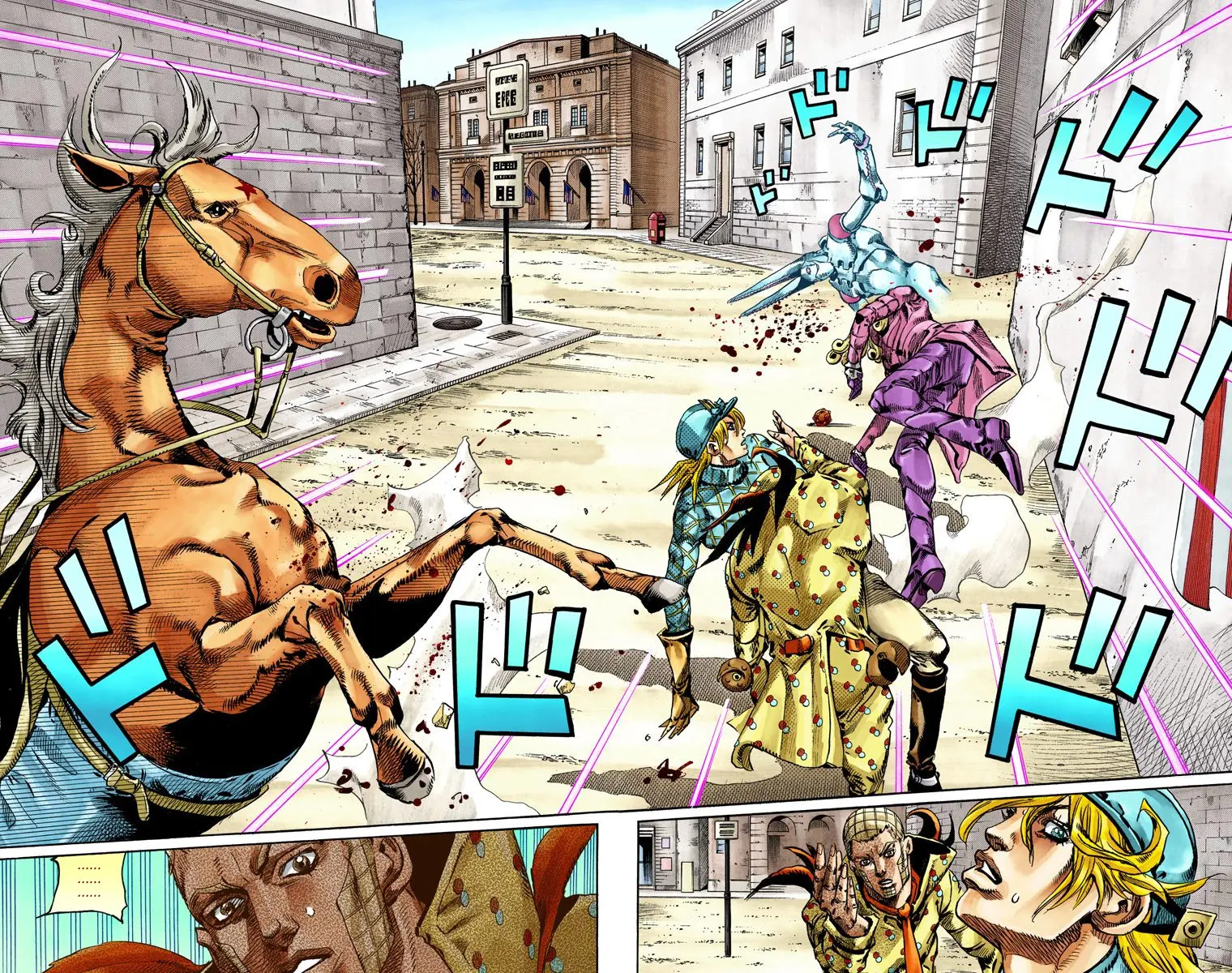 JoJo's Bizarre Adventure Steel Ball Run Colored Manga, chapter 69, page 6