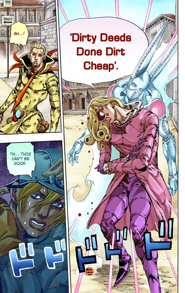 JoJo's Bizarre Adventure Steel Ball Run Colored Manga, chapter 69, page 8