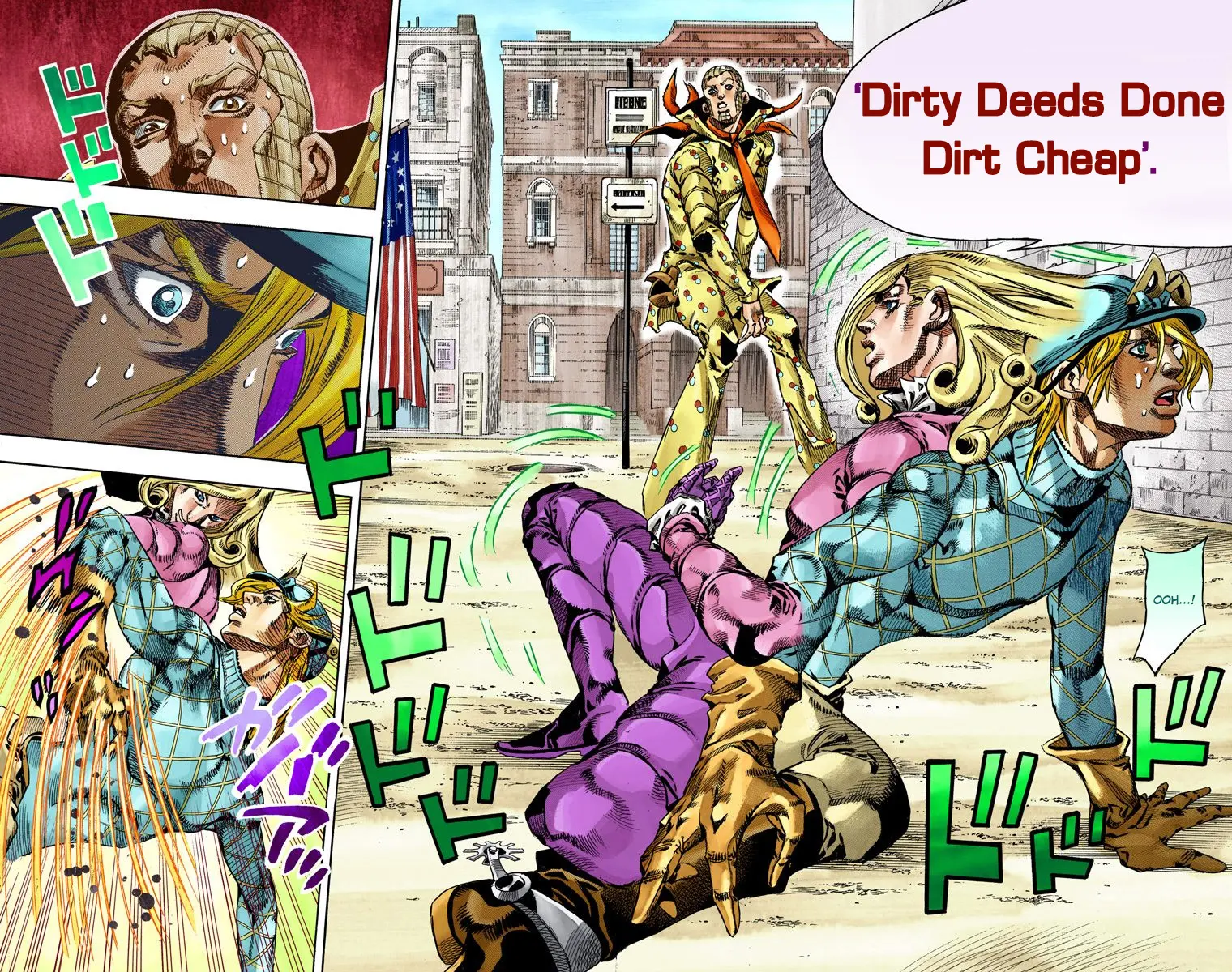JoJo's Bizarre Adventure Steel Ball Run Colored Manga, chapter 69, page 13