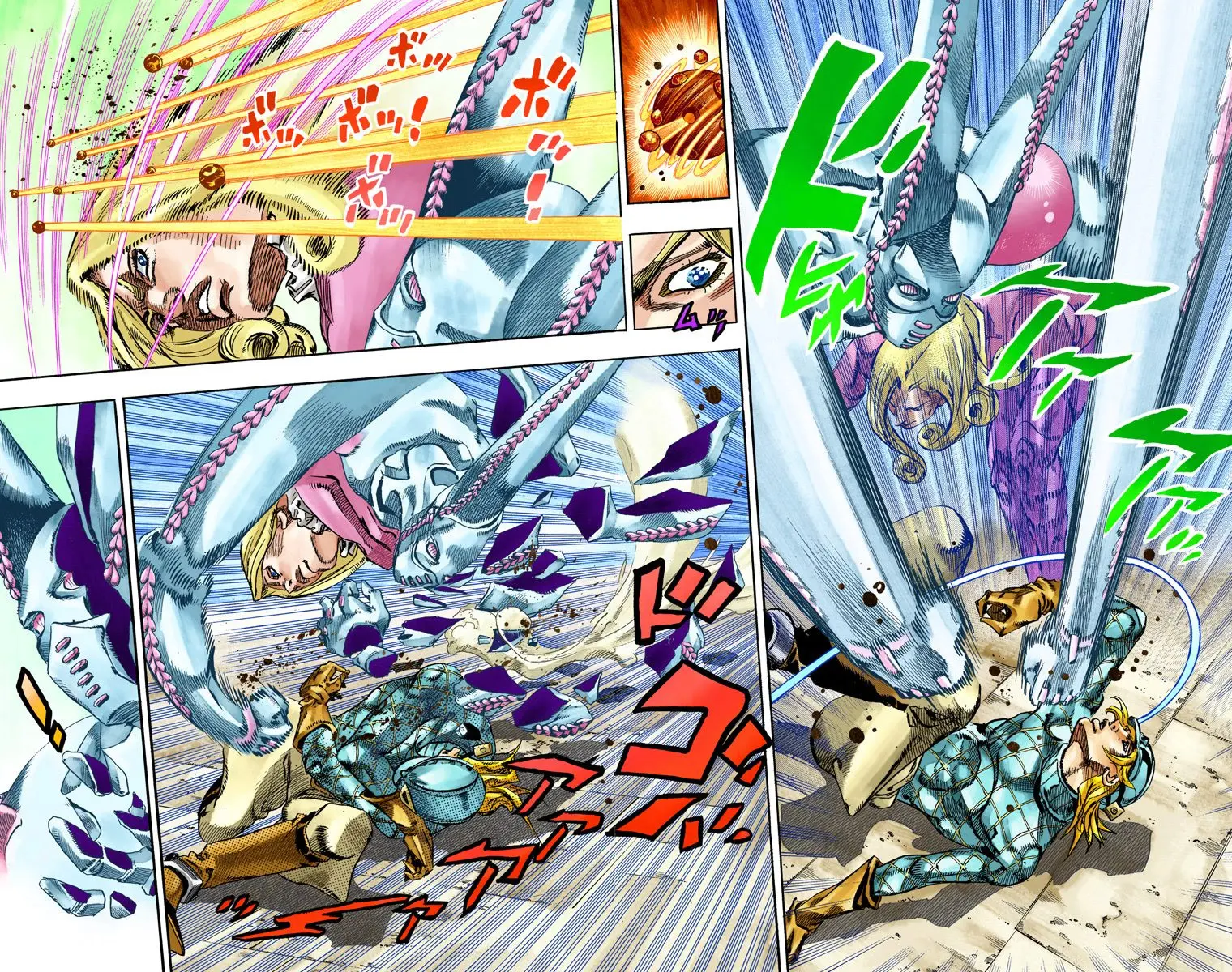JoJo's Bizarre Adventure Steel Ball Run Colored Manga, chapter 69, page 14