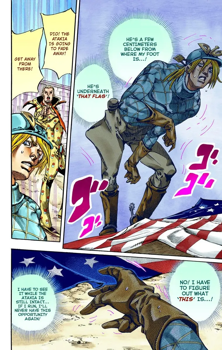 JoJo's Bizarre Adventure Steel Ball Run Colored Manga, chapter 69, page 19