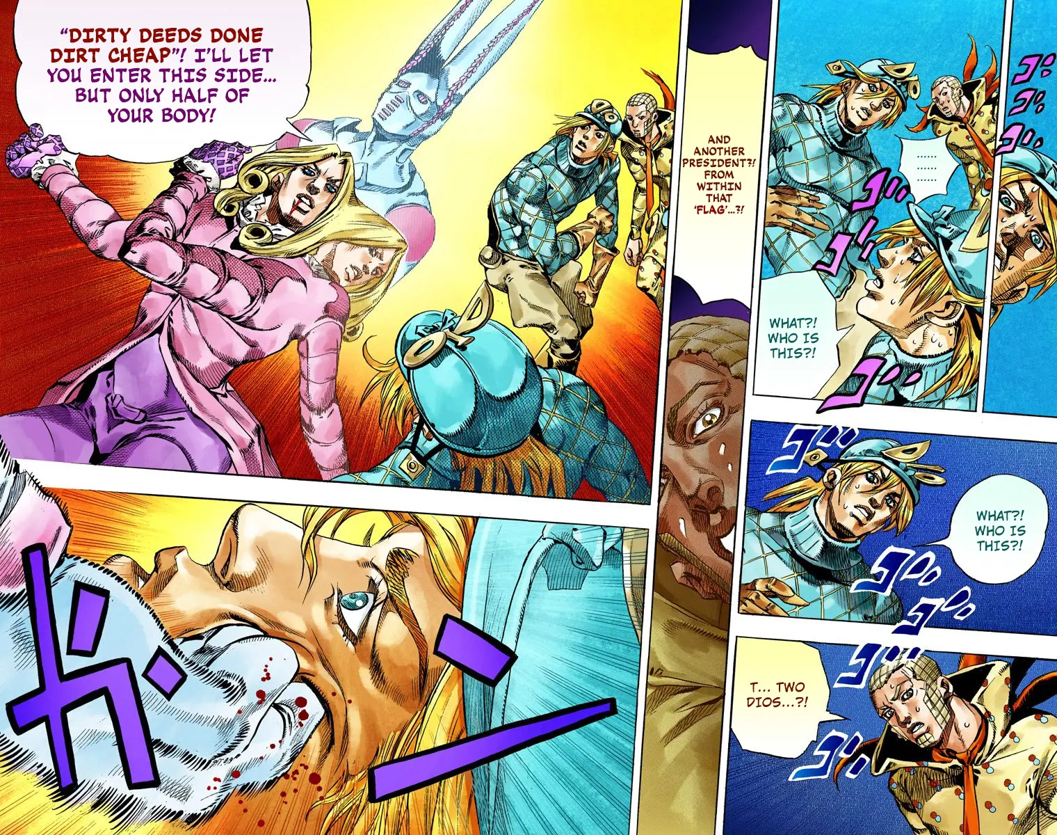 JoJo's Bizarre Adventure Steel Ball Run Colored Manga, chapter 69, page 25