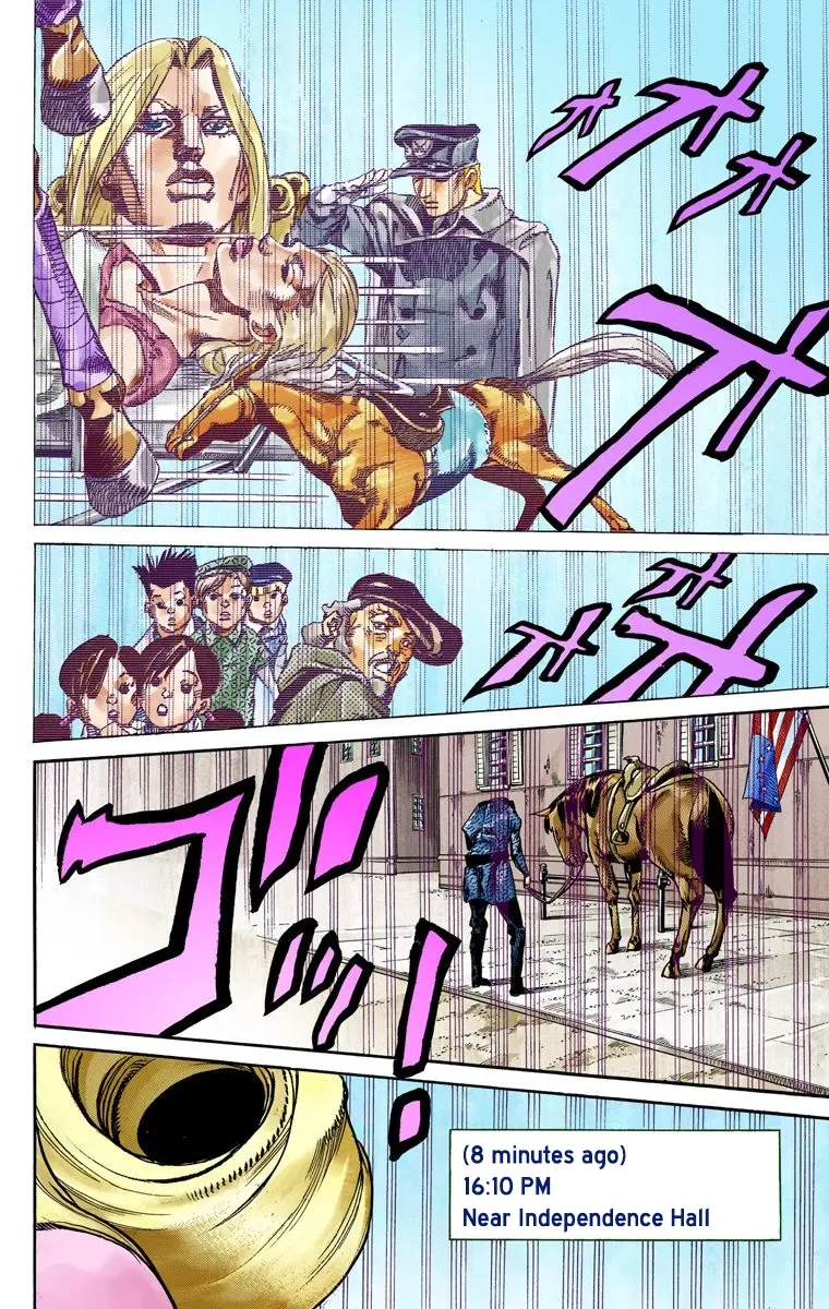 JoJo's Bizarre Adventure Steel Ball Run Colored Manga, chapter 69, page 29
