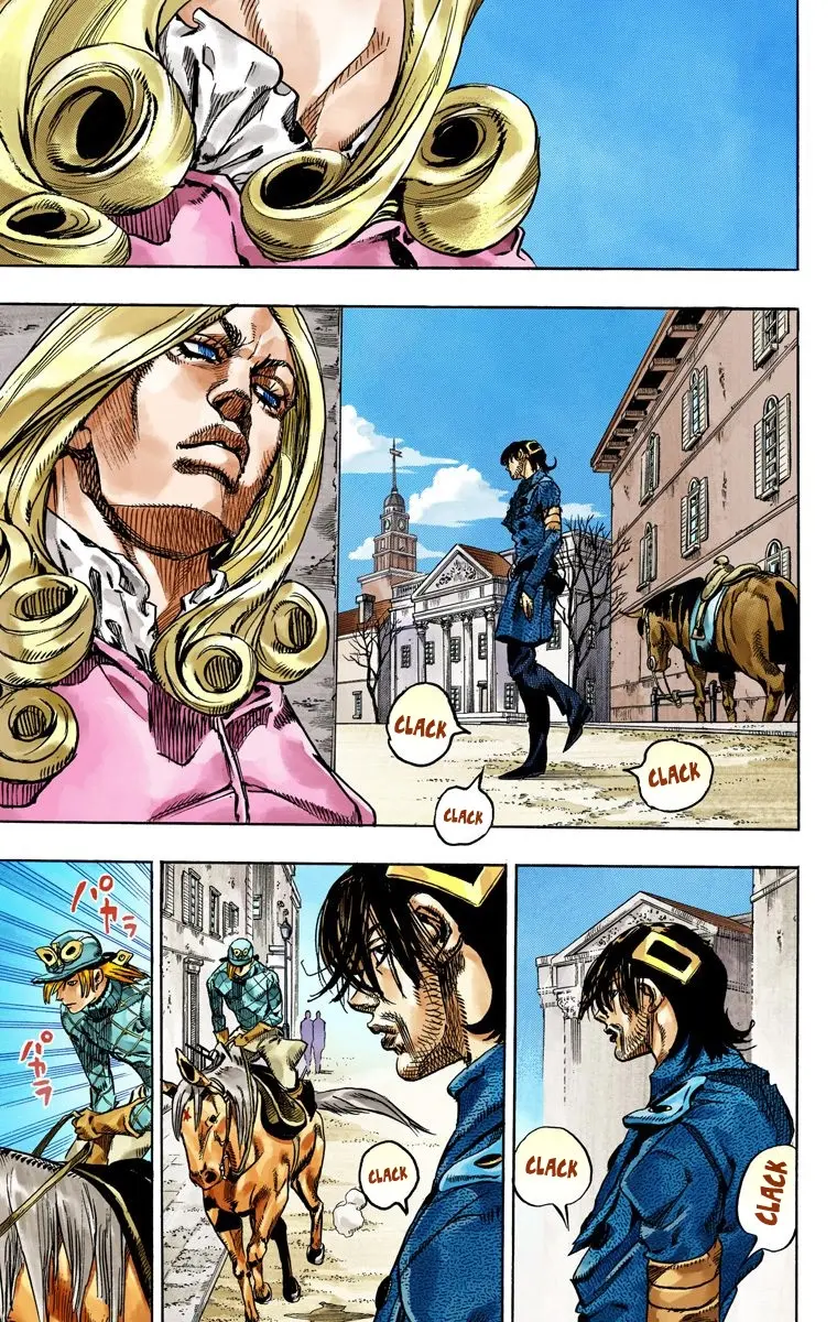 JoJo's Bizarre Adventure Steel Ball Run Colored Manga, chapter 69, page 30