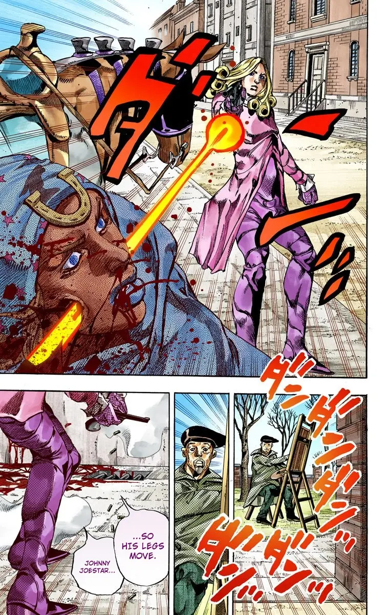 JoJo's Bizarre Adventure Steel Ball Run Colored Manga, chapter 69, page 34