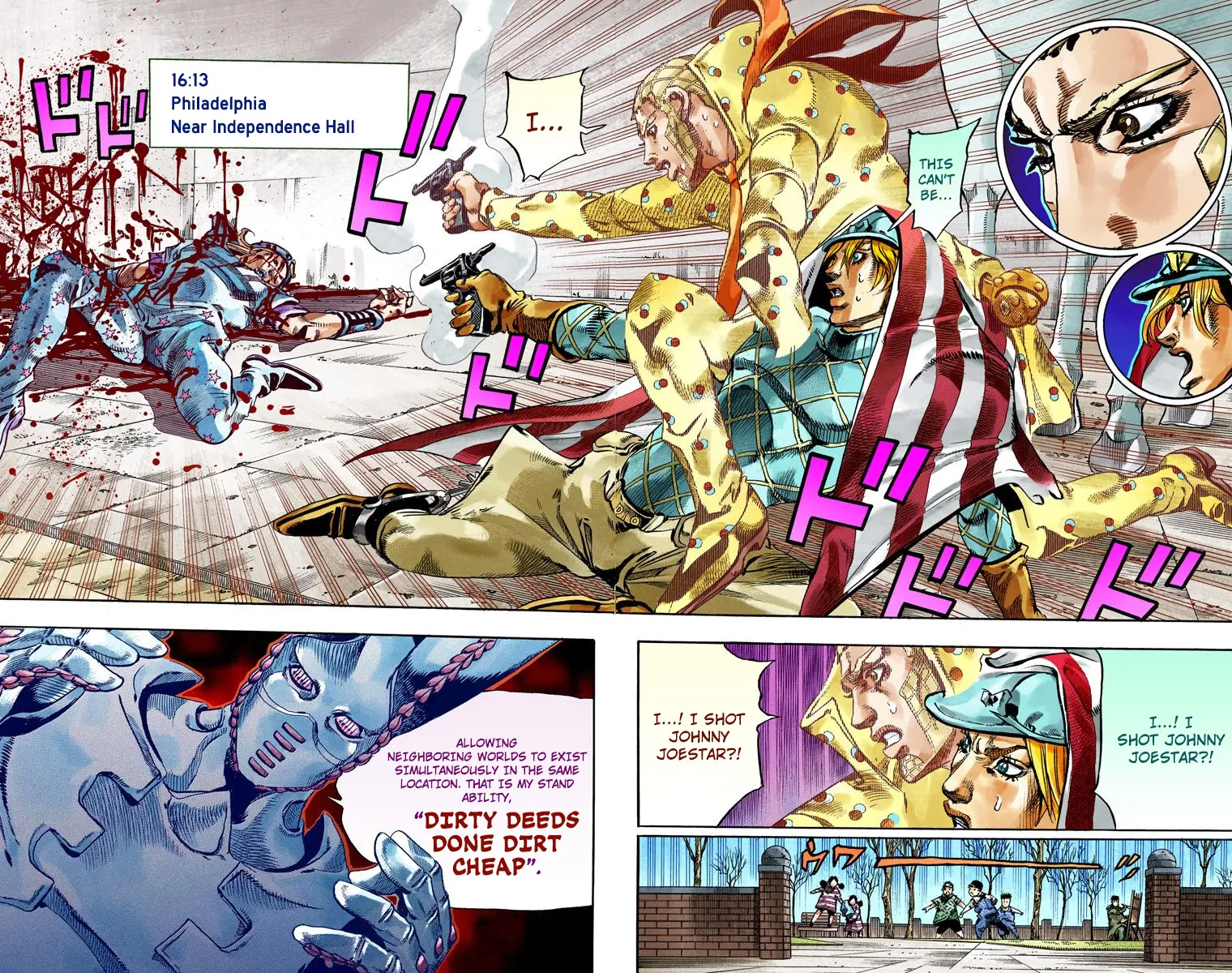JoJo's Bizarre Adventure Steel Ball Run Colored Manga, chapter 69, page 37