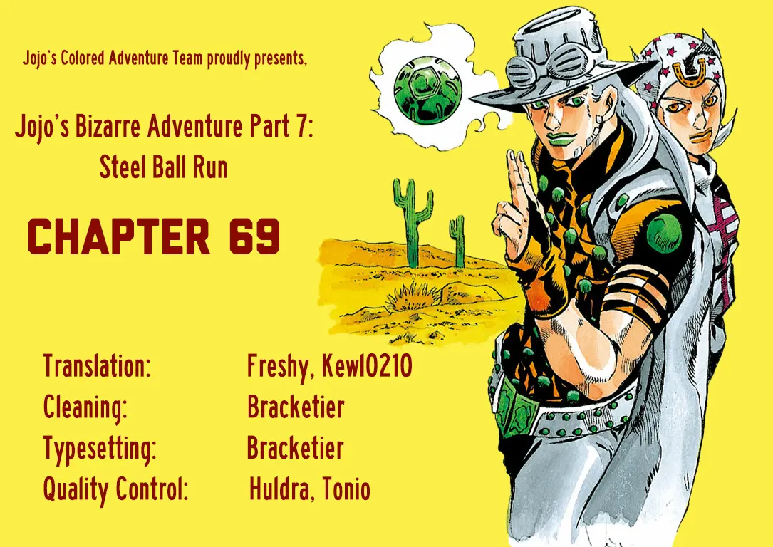 JoJo's Bizarre Adventure Steel Ball Run Colored Manga, chapter 69, page 38