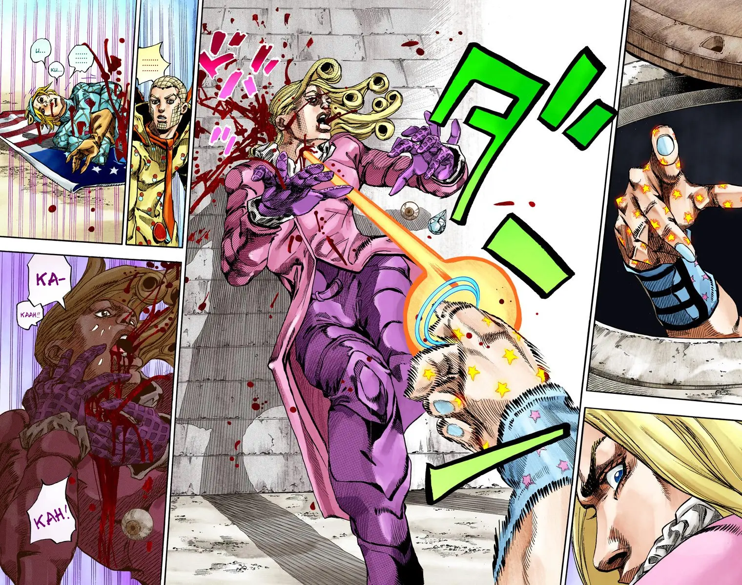 JoJo's Bizarre Adventure Steel Ball Run Colored Manga, chapter 70, page 10