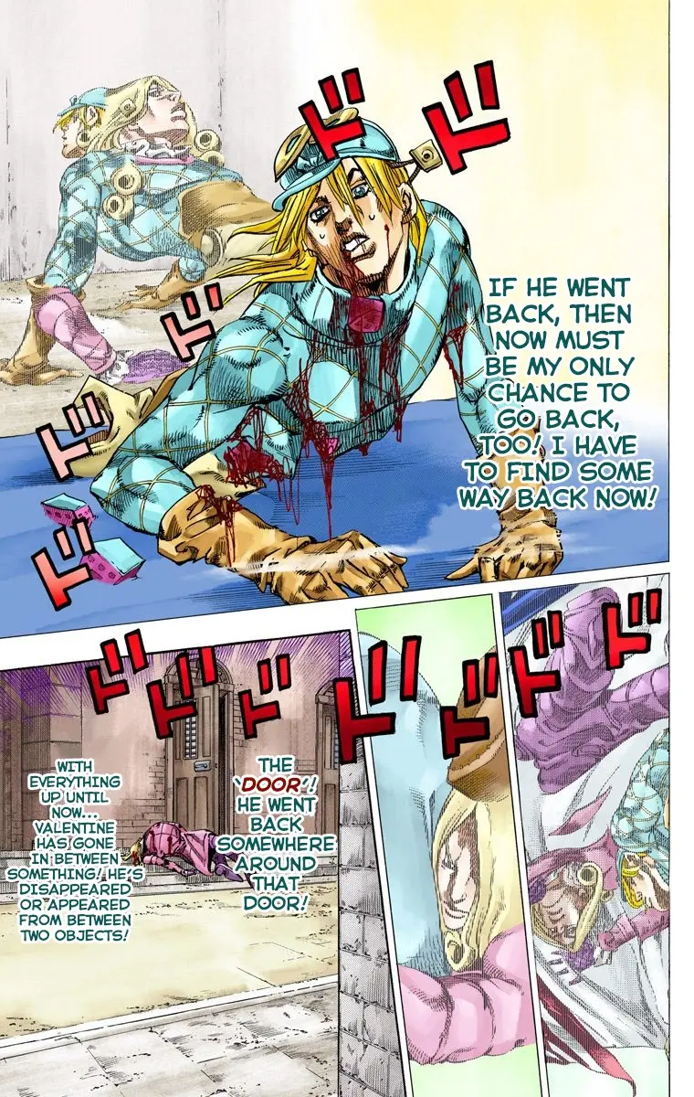 JoJo's Bizarre Adventure Steel Ball Run Colored Manga, chapter 70, page 18