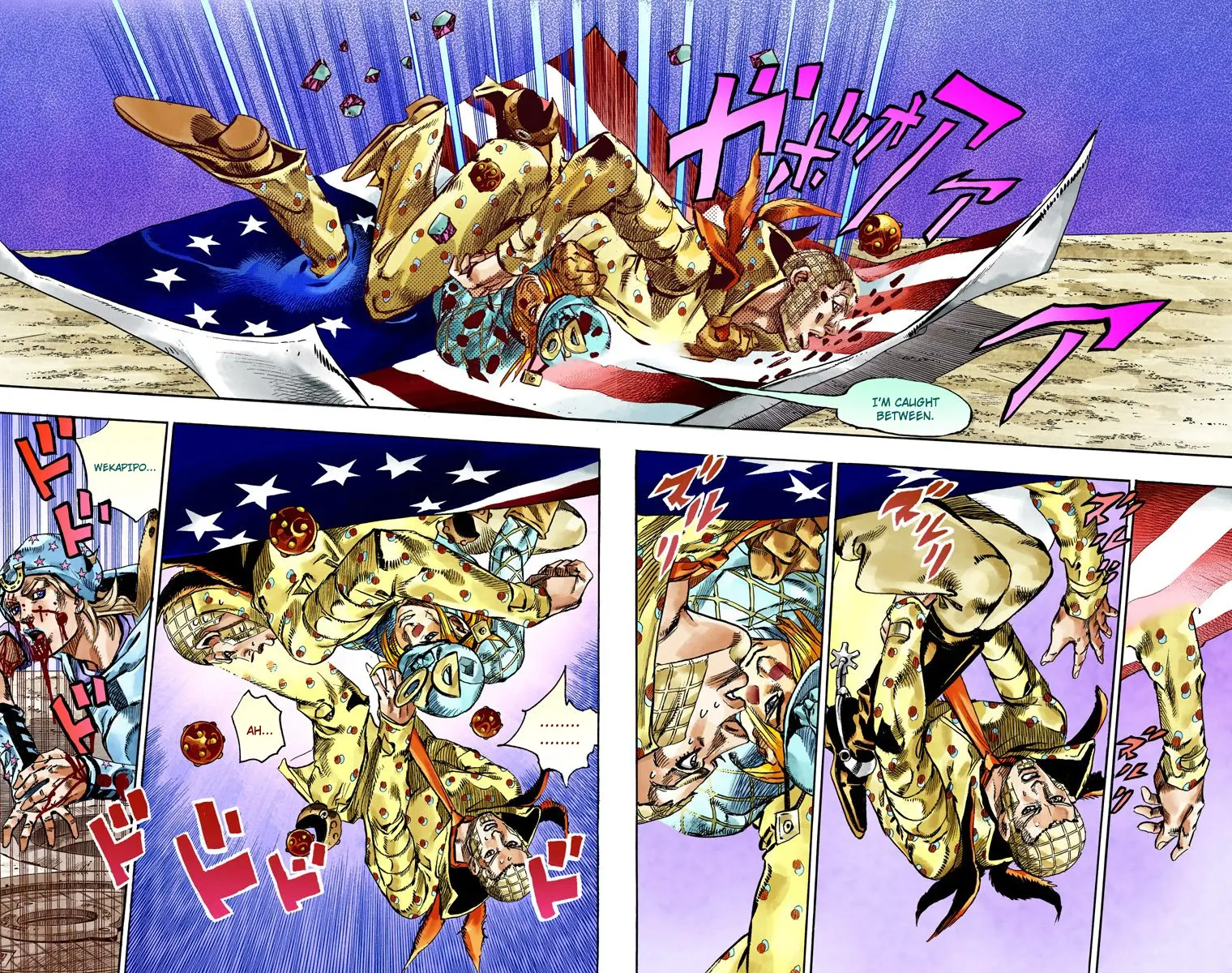 JoJo's Bizarre Adventure Steel Ball Run Colored Manga, chapter 70, page 26