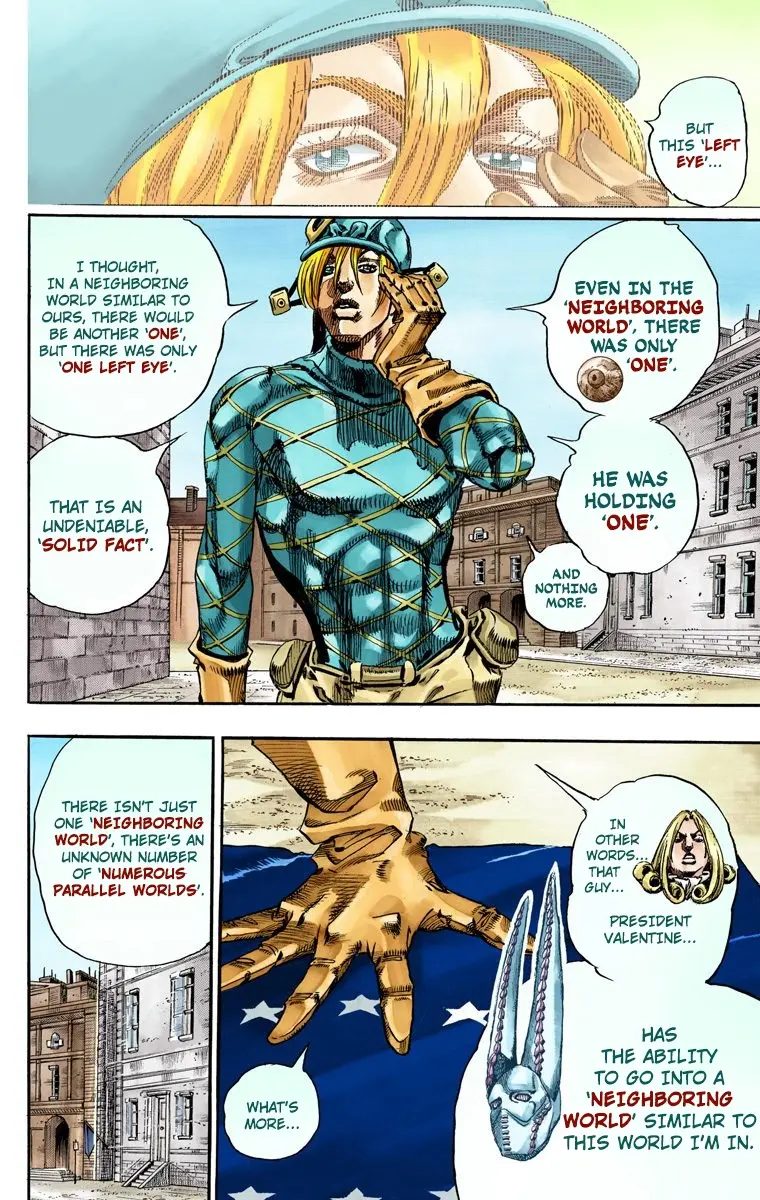 JoJo's Bizarre Adventure Steel Ball Run Colored Manga, chapter 70, page 34