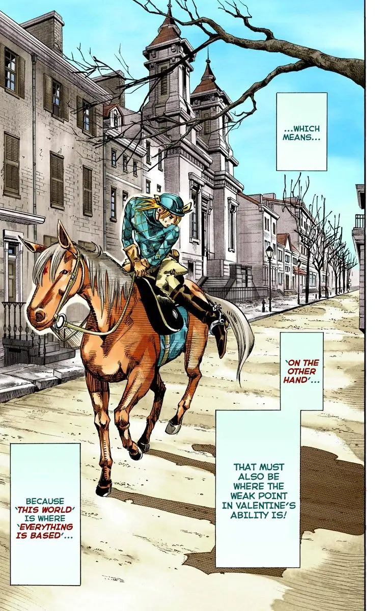 JoJo's Bizarre Adventure Steel Ball Run Colored Manga, chapter 70, page 37