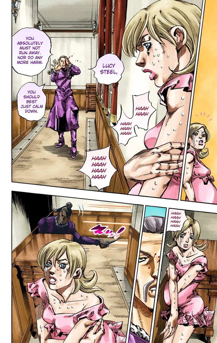 JoJo's Bizarre Adventure Steel Ball Run Colored Manga, chapter 71, page 19