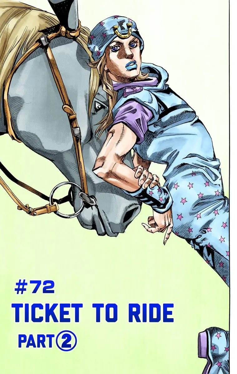 JoJo's Bizarre Adventure Steel Ball Run Colored Manga, chapter 72, page 2