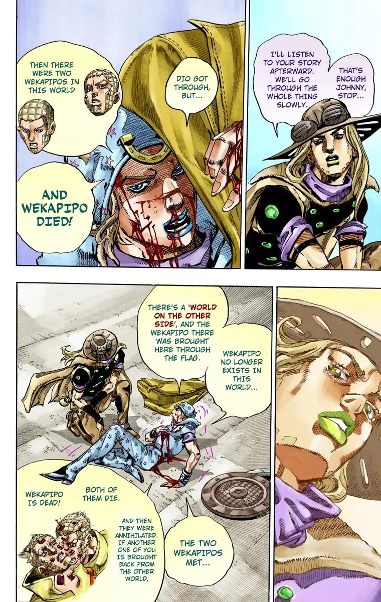 JoJo's Bizarre Adventure Steel Ball Run Colored Manga, chapter 72, page 10