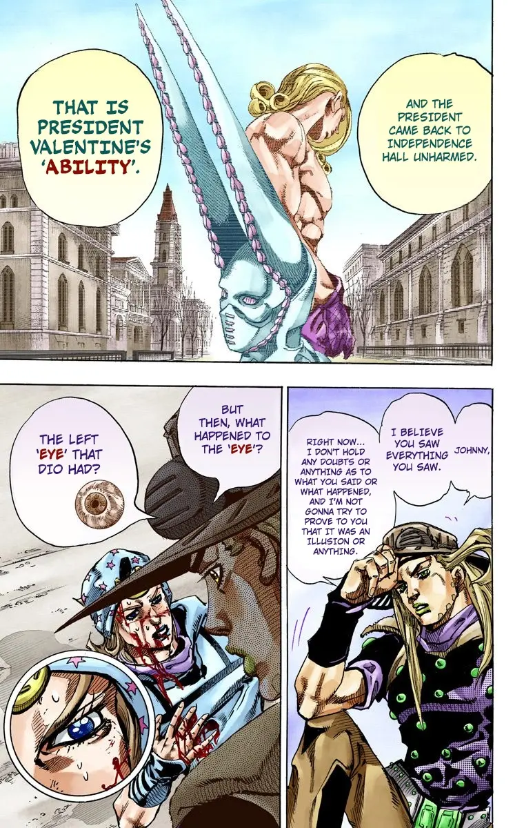 JoJo's Bizarre Adventure Steel Ball Run Colored Manga, chapter 72, page 11