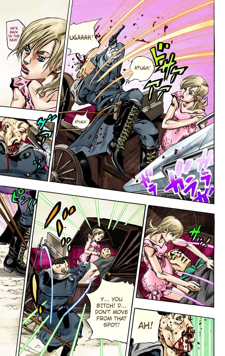 JoJo's Bizarre Adventure Steel Ball Run Colored Manga, chapter 72, page 30