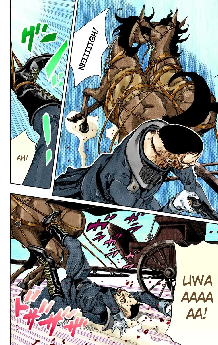 JoJo's Bizarre Adventure Steel Ball Run Colored Manga, chapter 72, page 31